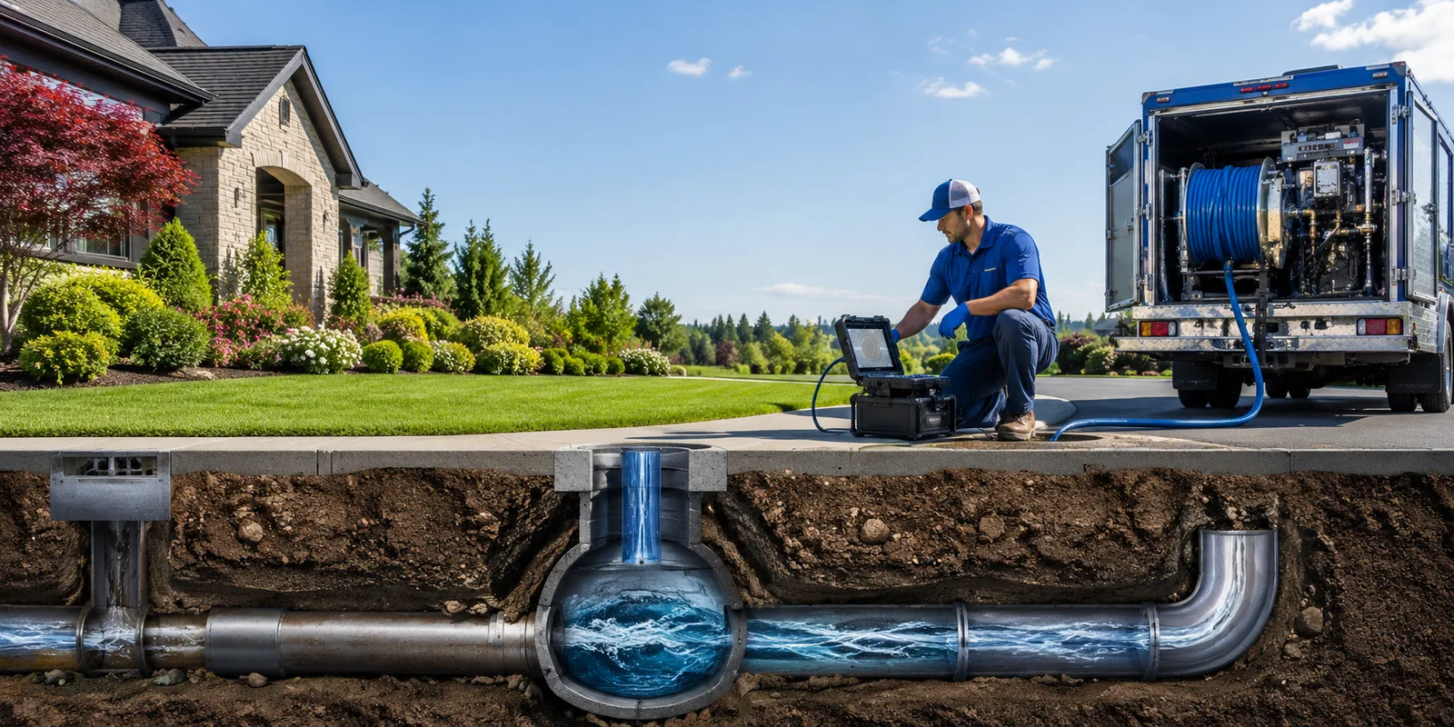 Drainage restoration information for Islandia, NY